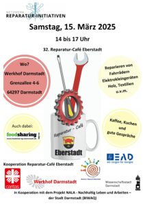 Repaircafé in Eberstadt @ Werkhof Darmstadt e. V.