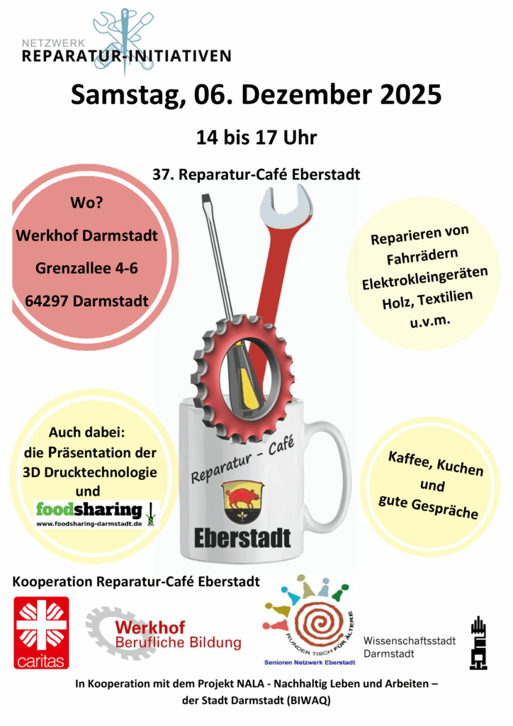 Repaircafé in Eberstadt @ Werkhof