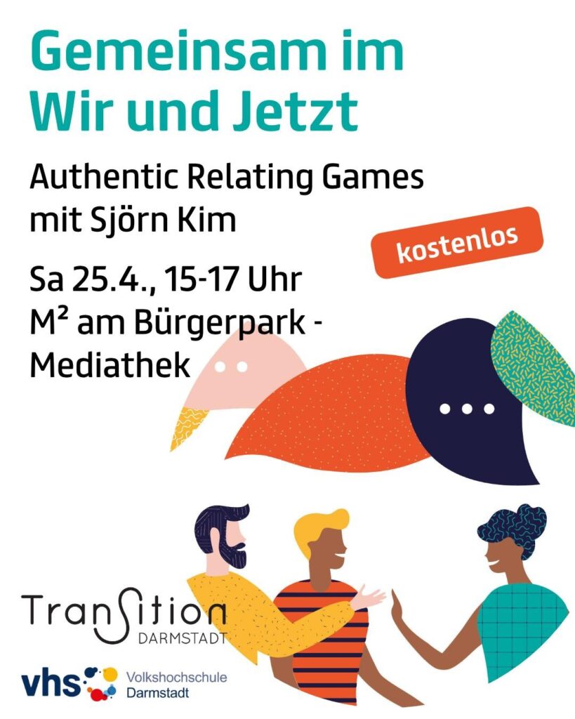 Gemeinsam im Wir und Jetzt @ M² am Bürgerpark – Mediathek